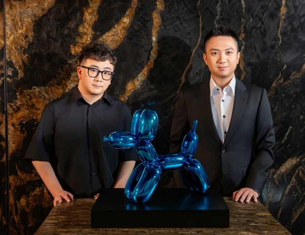 <h8>媒體報導</h8>2026 Art Taichung：當 Jeff Koons 氣球狗遇見奢石，承豪石材陳昱愷 ✕ 印象畫廊歐展榮的當代美學提案
