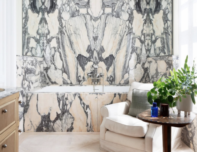 <h8>設計靈感</h8>無拘無束：ELLE Decoration UK 石材當代住宅藝術提案